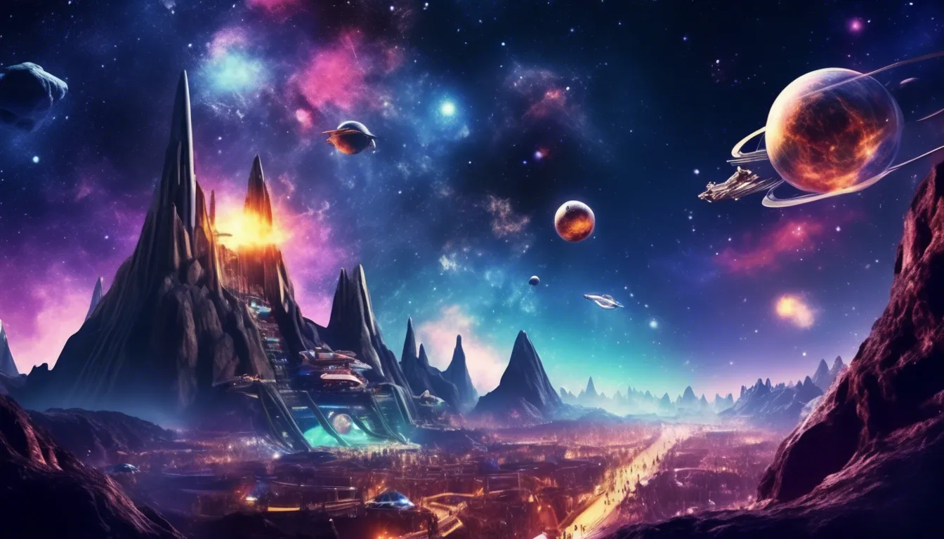 Exploring the Galaxy Space Mountains Thrilling Theme Park Experience